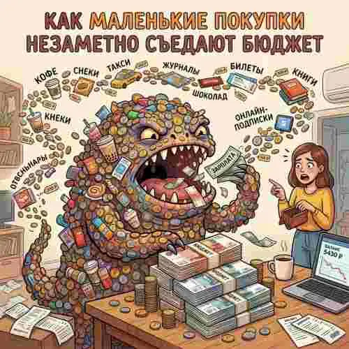  Как маленькие покупки незаметно съедают бюджет